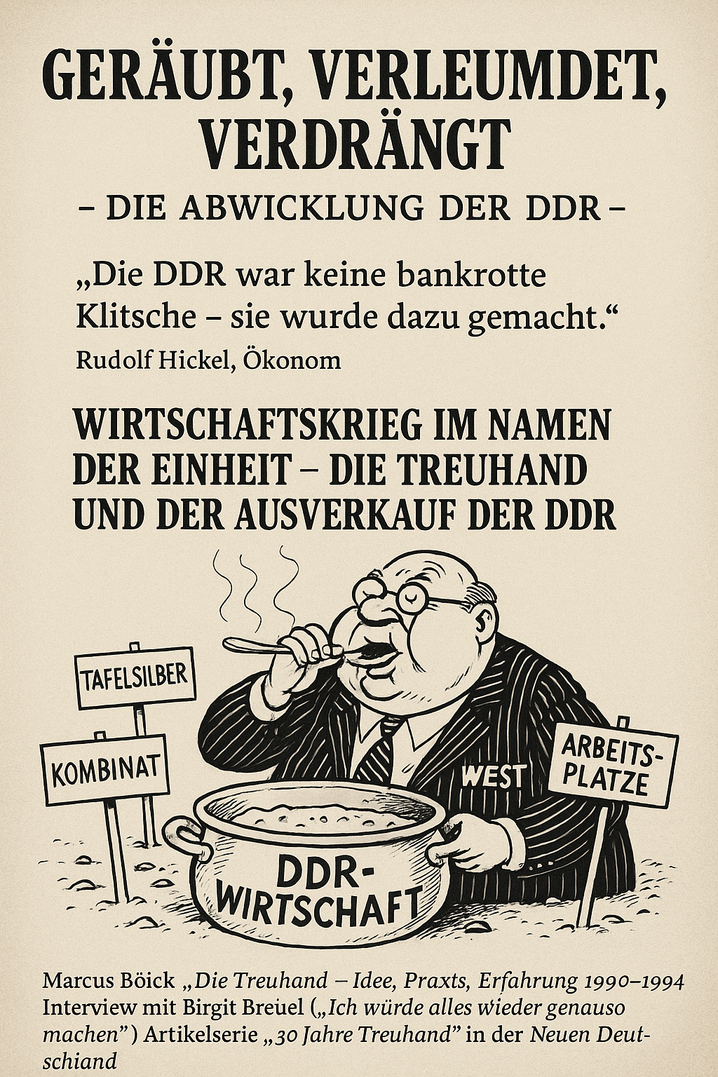Abgewickelt DDR:Folge 1: