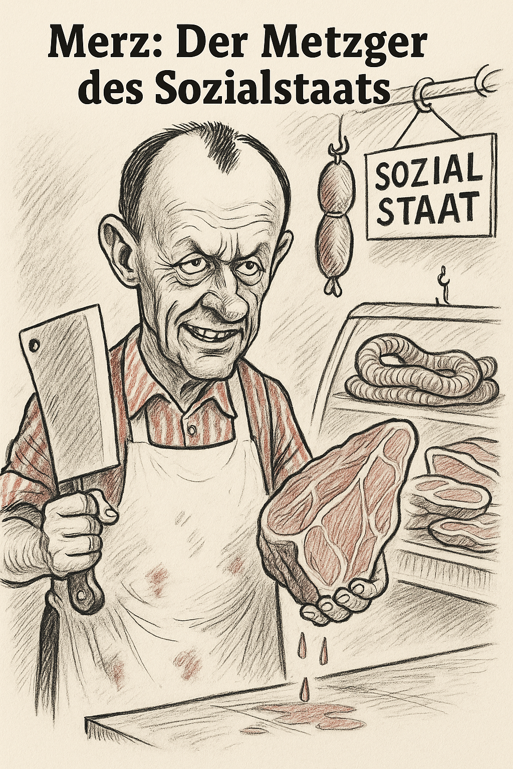 Merz: Der Metzger des Sozialstaats