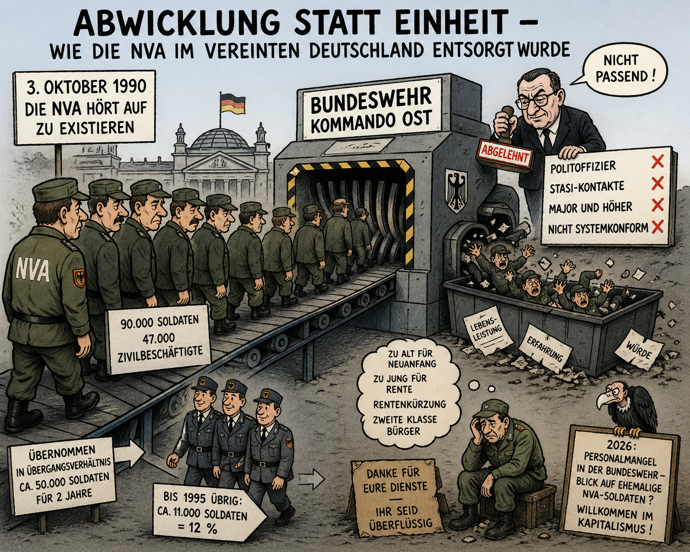 Wie die NVA entsorgt wurde